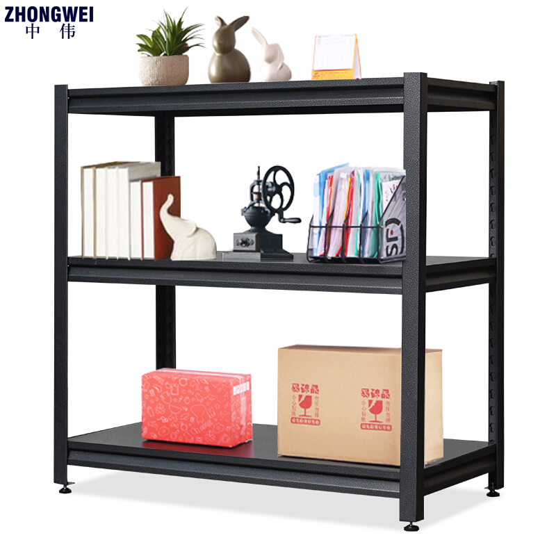 Zhongwei Household Shelf Supermarket shelves display shelves for shelves thickened storage rack light display connecting