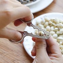 Fashionable peeling peanut shell artifact clip peanut peeling tool hand peeling peanut tool pull-out peanut clip melon seeds