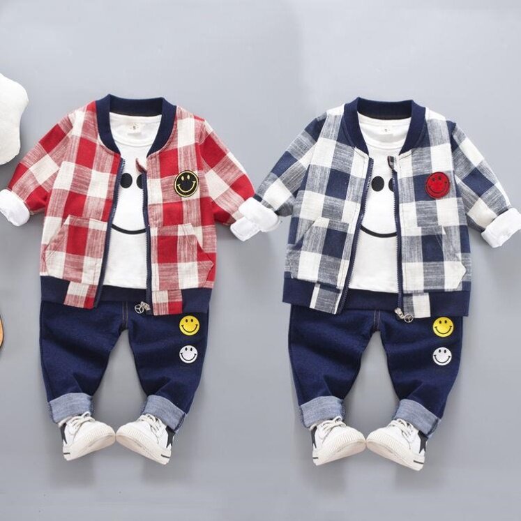 Brothers children autumn 2 twins men's children's clothing trend children's clothing set one-year-old gift cartoon