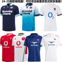 24-25NRL England Scotland Wales France home and away short-sleeved rugby jersey Rugby Jersey