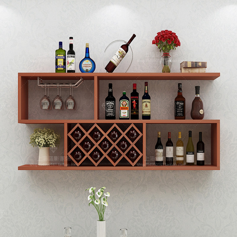 Buy Simple wall wine hanging wall hanging wall high striatal