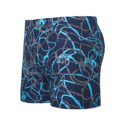 Đồ bơi nam Boxer Thời trang khô nhanh Thoải mái Bộ đồ bơi nam Bộ phân bón cộng với XL Quần lửng bơi suối nước nóng - Nam bơi đầm quần bơi nam hàng nào tốt