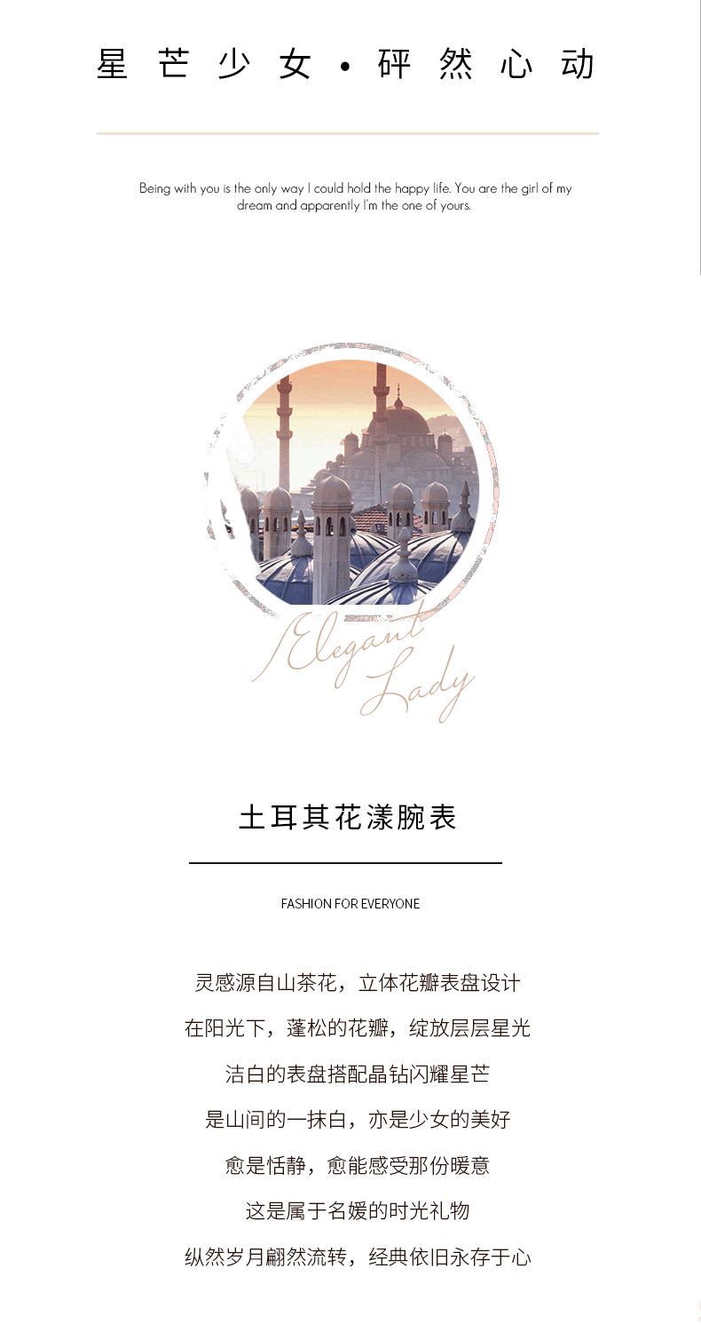 欧美小众品牌  Daniel Klein 女士花漾腕表 图2