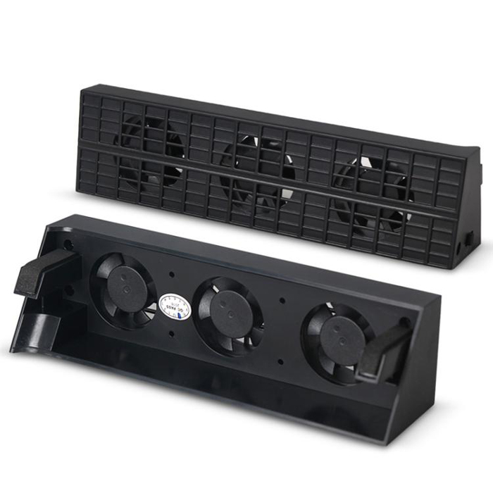 Quạt gốc DOBE PS4 slim Quạt điều khiển nhiệt độ SLIM của người hâm mộ ps4 - PS kết hợp cáp sạc điện thoại