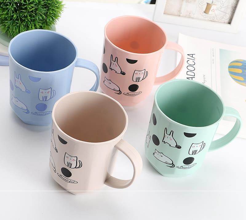 Brush tooth cup creative personality fashion cup mouthwash cup large capacity large gargle girl fresh