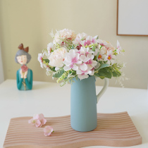 Shihijia Rose Ball Chrysanthemum Nordic Ins Wind Emulation Flowers Fake Flowers Living-room Home Residence Decoration Shooting Props Hem 648