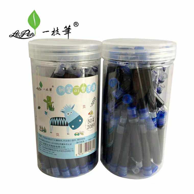 Ink sacks One-branch pen pure blue ink sacks pens pen sacks blue ink sacks black pen with cystic pack 2089
