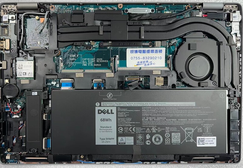 Original Dell Dell Latitude 5411 5420 5520 5521 Motherboard P98G