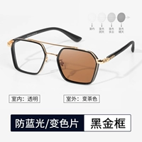 Рама черного золота+цвет чая