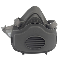 Puda gas mask dustproof mask spray paint chemical gas smoke mask chemical anti-pesticide surface Qin KN95