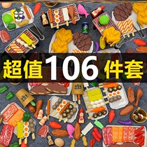 Children Toy Barbecue Grill Big 2021 New wave bursting Birthday Gifts Toasted Kitchenware Over Home Kitchen