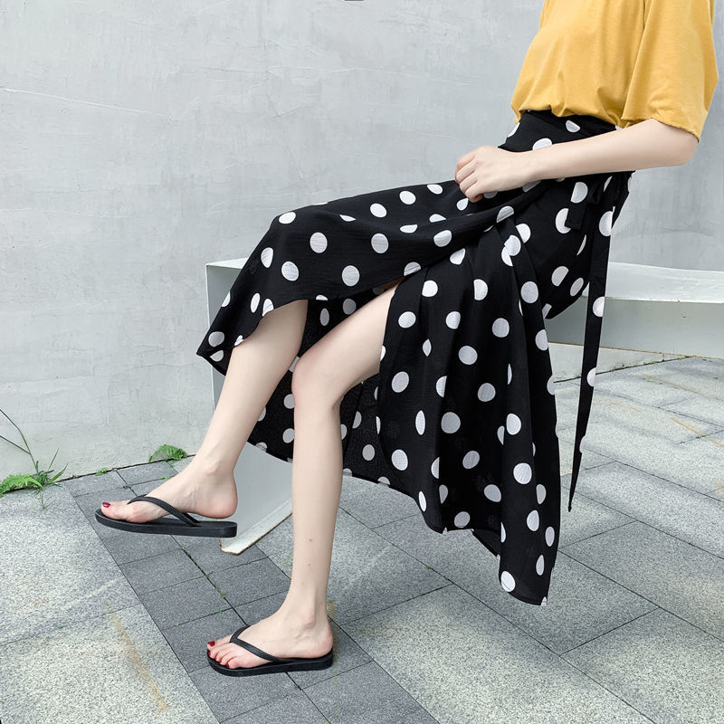 Elegant Midi Skirt, High-End One-Piece Skirt, Floral Midi Skirt, Beach Skirt, Tie-Up One-Piece Long Skirt for Summer