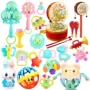 Đồ chơi trẻ em 3-6-12 tháng 0-1 tuổi Câu đố giáo dục sớm nam nữ trẻ em rầm rầm bộ cao su mềm - Đồ chơi nhạc cụ cho trẻ em bộ nhạc cụ cho bé