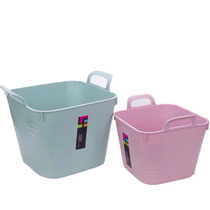 Desktop Trash Cans Nordic Mini Office Wastebasket Ins bedrooms Home Creative Soft Gel Resistant Falling Litter Containing boxes