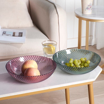 Dry Fruit Pan Candy Box Home Guest Melon Seeds Refreshment Fruit Pan Snack Containing box PET Material Fall Water Fruit Basket