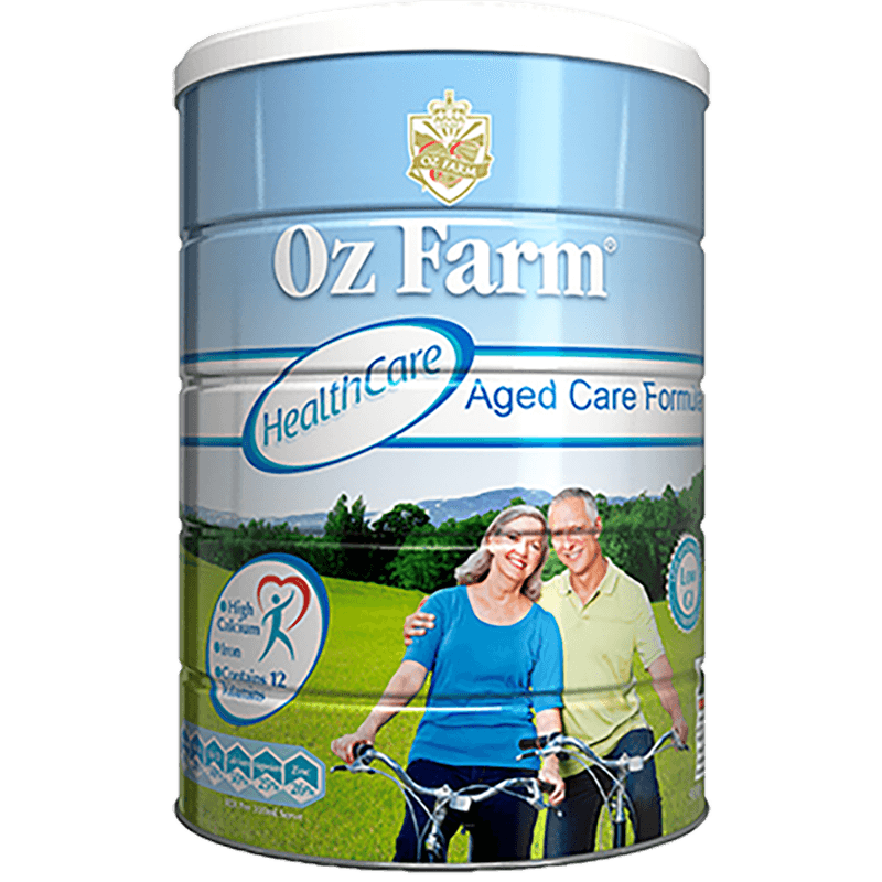 OzFarm中老年低糖低脂高钙奶粉900g