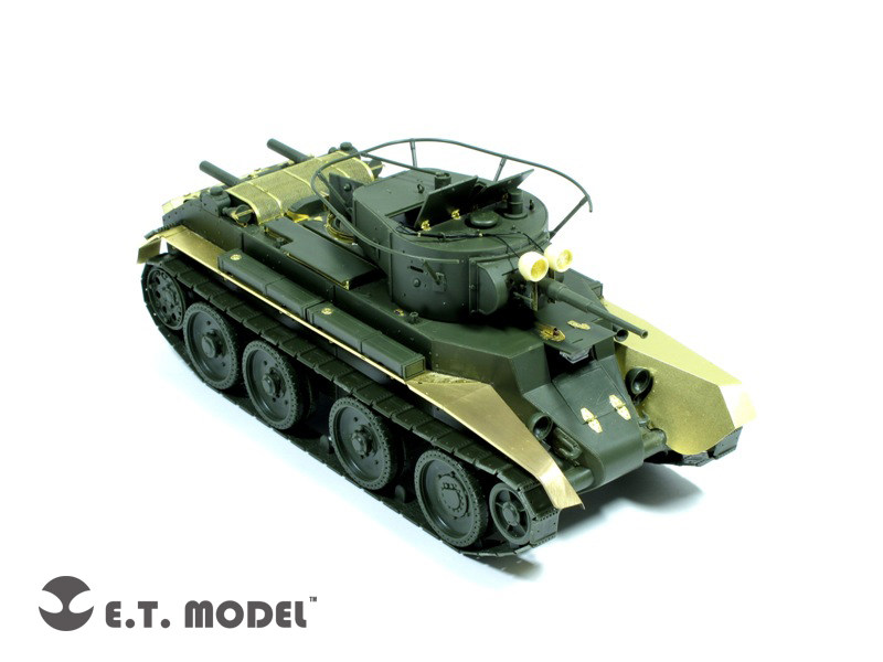ET 1/35 WWII Soviet BT-7 (Mod.1935) Basic Value Package For TAMIYA