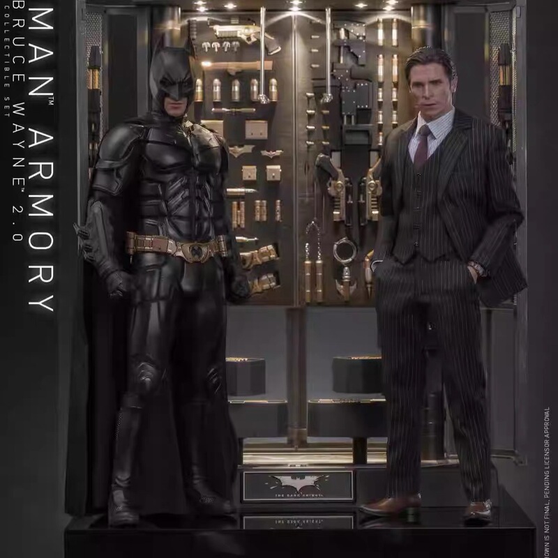 Jhottoys Ht Mms750 Batman Armor Vault Gnaucu Bruce Wayne 2.0 Only Unassembled