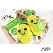 Big Fried Hair American AFP Cat Mint Stuffed Toy Lemon Strawberry