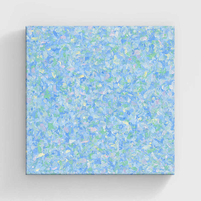 Fallinart Cream Style He Yoyo's "Heaven and Earth" Abstract Romantic Healing Decorative Painting·Wall Hanging