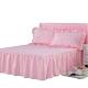 Bông bedspread giường váy Hàn Quốc ba mảnh giường giường 1,5m 1.8m bảo vệ tay áo một mảnh bông bông trải giường bông - Trang bị tấm Trang bị tấm