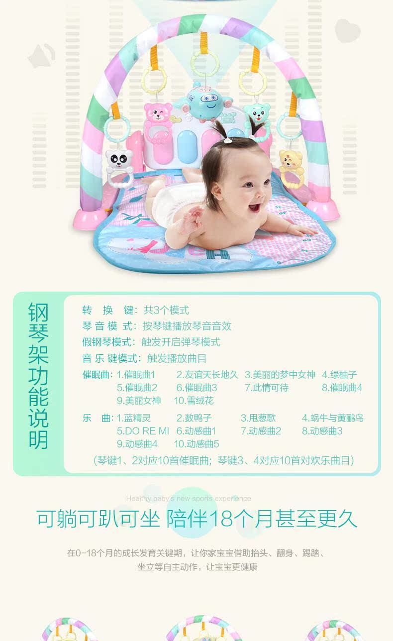 Đồ chơi trẻ em 0-3-6-12 tháng Câu đố 4 bé trai và bé gái sơ sinh Đồ chơi trẻ em 0-1 tuổi - Đồ chơi nhạc cụ cho trẻ em đàn ghita cho bé