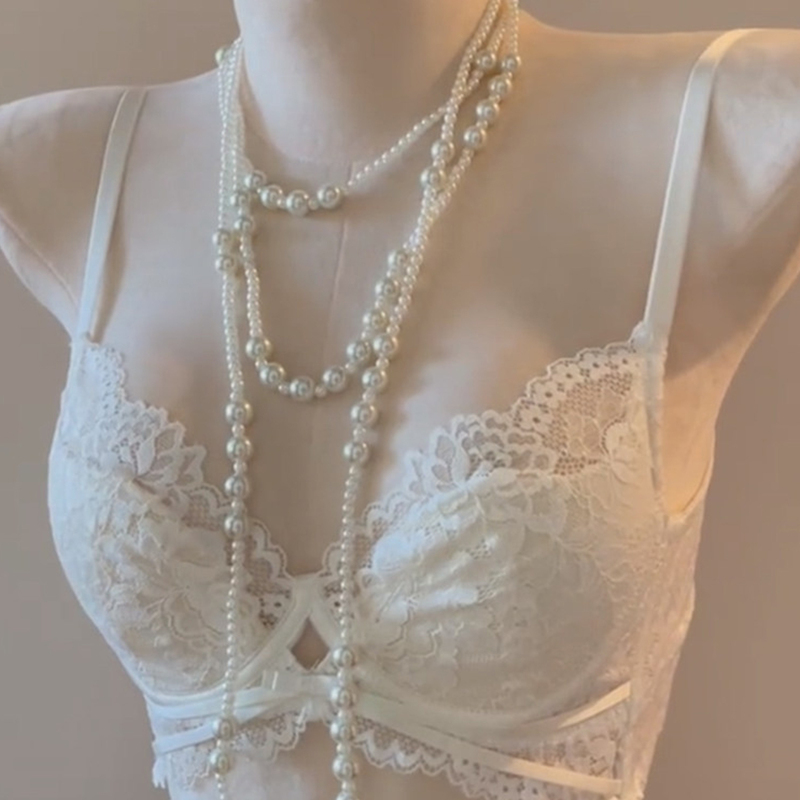 White Lingerie for Women, Thin Style, Minimizes Large Busts, Gathers Side Breasts, Prevents Sagging, French-Style Sexy Lace Ultra-Thin Bra Set White Lingerie for Women, Thin Style, Minimizes Large Busts, Gathers Side Breasts, Prevents Sagging, French-Style Sexy Lace Ultra-Thin Bra Set