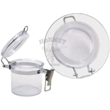 Увлажняющий акриловый маленький портсигар из нержавеющей стали, система хранения