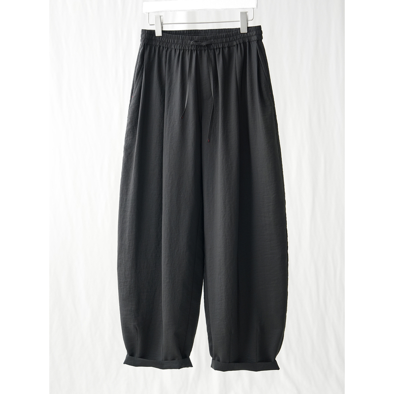 Ma·Fu Slow Fashion Dark Style Triacetate Pants, Summer Skin-Friendly Breathable Loose-Fitting Casual Pants Ma·Fu Slow Fashion Dark Style Triacetate Pants, Summer Skin-Friendly Breathable Loose-Fitting Casual Pants