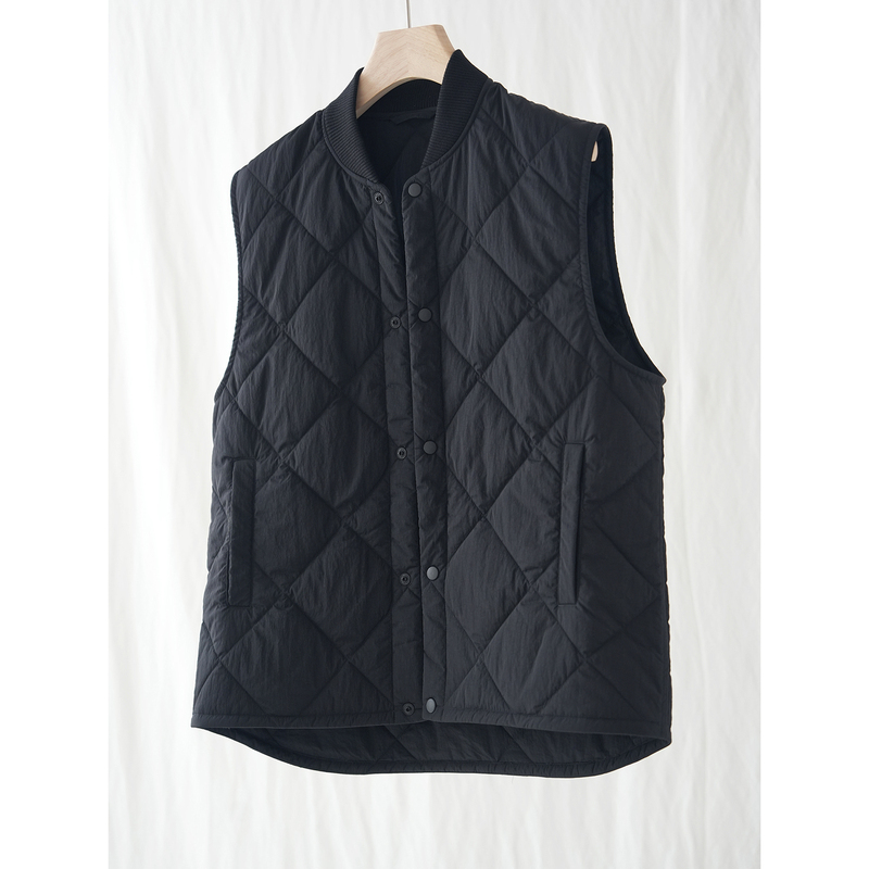 Ma·Fu Returns to the Classic and Timeless Gentleman Style with the 3m Thinsulate Warm Fleece Baseball Collar Vest