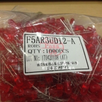 Special price LED luminotron series 5mm bright red straight plug-in luminotron 47 K 5MM full series