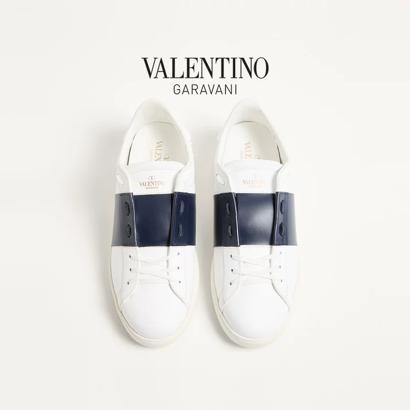 [Интерест-фри за 24 выпусков] МУЖСКИЕ кроссовки VALENTINO из козьей кожи casual sneakers [подарок]