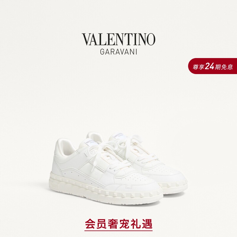 [24 Installments with No Interest] Valentino Valentino Men's Freedots Casual Sneakers [Gift]
