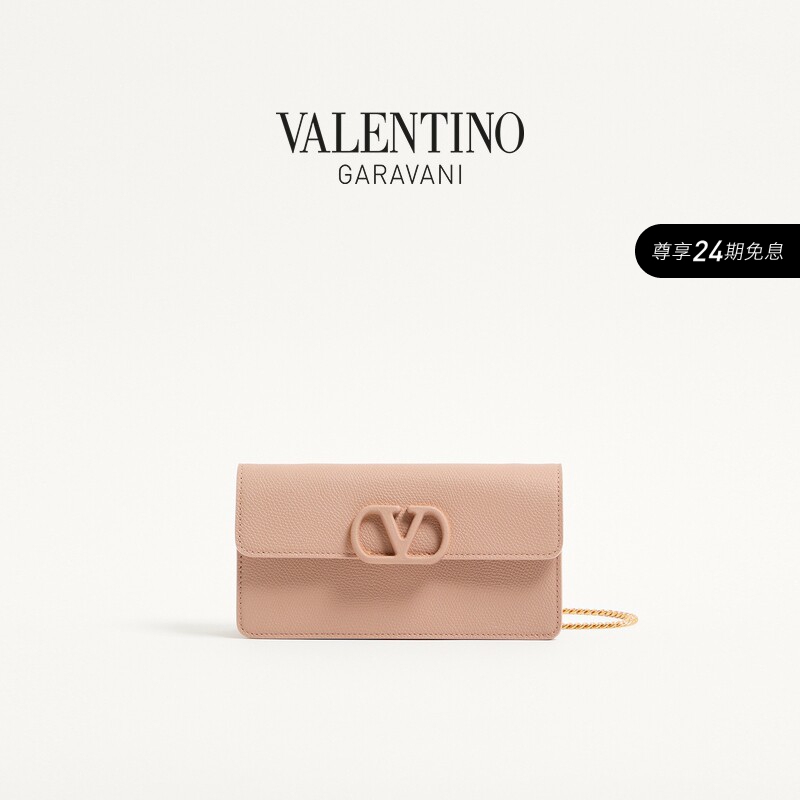 Valentino Valentino Women's Vlogo Signature Cow Leather Wallet Valentino Valentino Women's Vlogo Signature Cow Leather Wallet