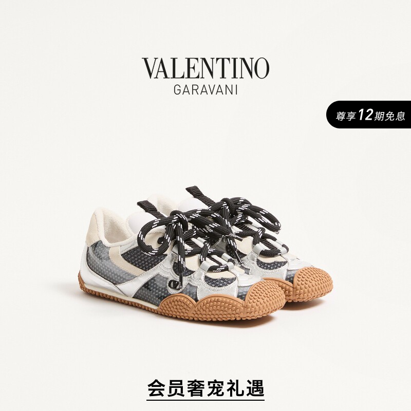 [12 Installments with No Interest] Valentino Amphibia Women's Sneakers [Gift]