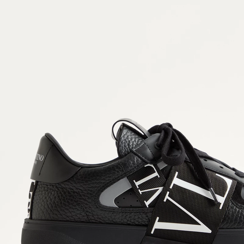 Кроссовки Valentino VL7N на низком ходе для мужчин из телячьей кожи, осень 2020, повседневная обувь на шнуровке