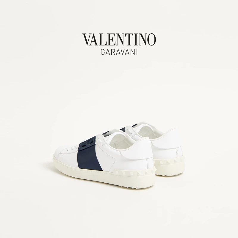 [Интерест-фри за 24 выпусков] МУЖСКИЕ кроссовки VALENTINO из козьей кожи casual sneakers [подарок]