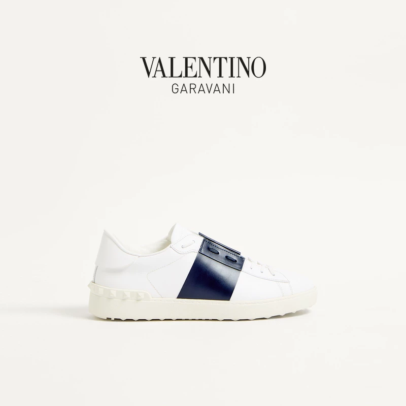 [Интерест-фри за 24 выпусков] МУЖСКИЕ кроссовки VALENTINO из козьей кожи casual sneakers [подарок]