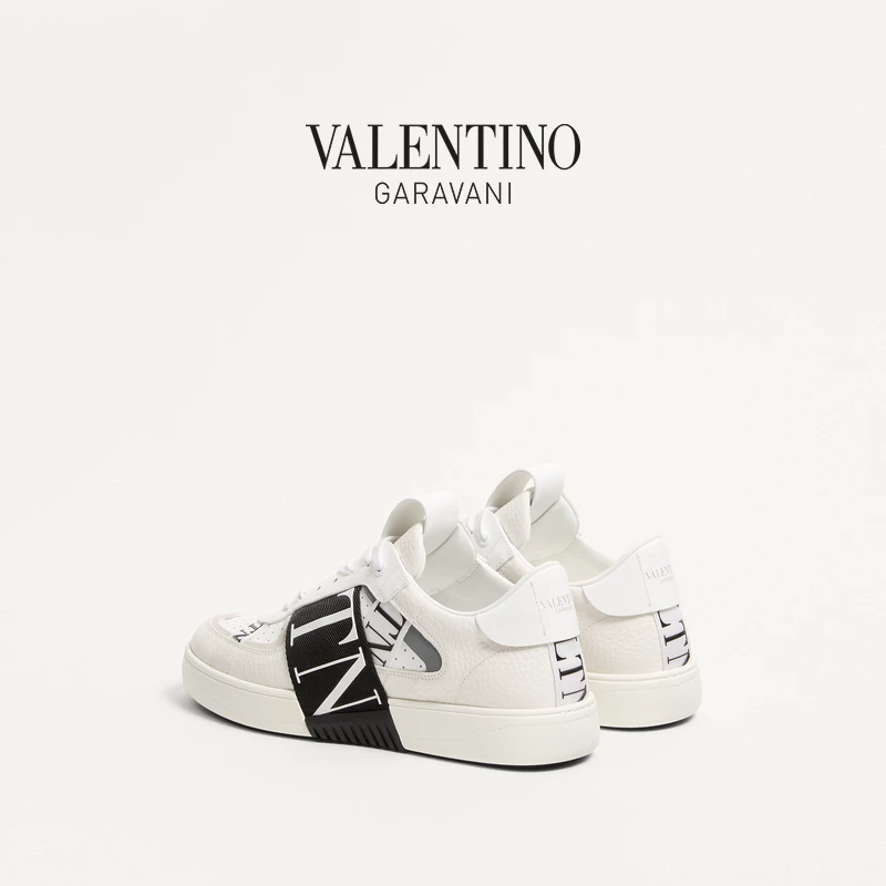 Кожаные кроссовки VALENTINO GARAVANI для мужчин из телённой кожи VL7N низкие кеды повседневная обувь весна 2020 года в том же стиле шнуровка лёгкая мужская обувь