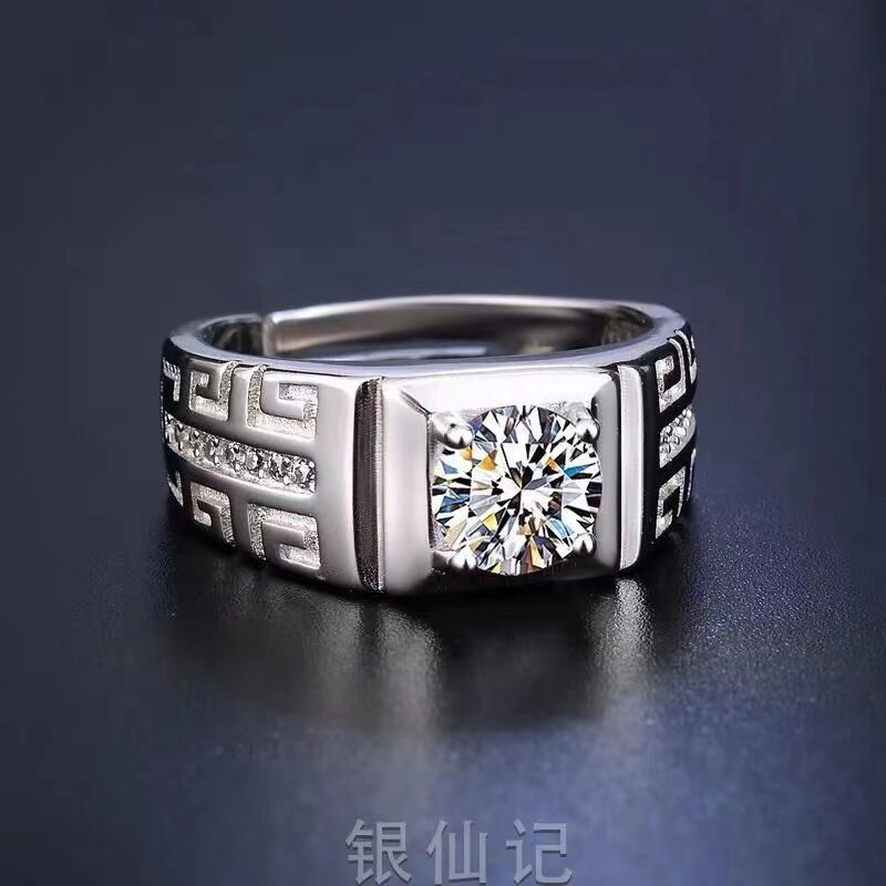 如何选择一款时尚且耐用的结婚戒指?-合成碳硅石手饰-淘宝百科网