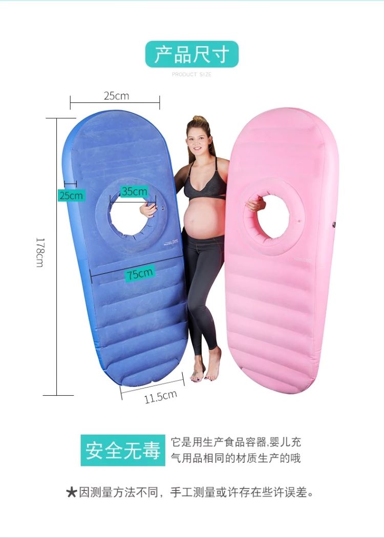 Bà bầu ngồi xổm ngủ tạo tác tấm bạt lò xo gối bà bầu mang thai giải nén bà bầu cung cấp mat - Nguồn cung cấp tiền sản sau sinh gối ôm bà bầu