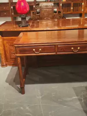 Mahogany desk hedgehog red sandalwood student table rosewood desk small apartment office desk painting computer desk