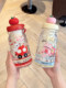Cute and Stylish Water Bottle for Girls, 2026 New Model, Straw Cup for Students, Large Capacity, High Temperature Resistant, Portable Plastic Cup