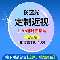 [Патриотический патриотический] анти-синий свет 1,56 линзы 0-400 градусов (сообщение о кадрах)