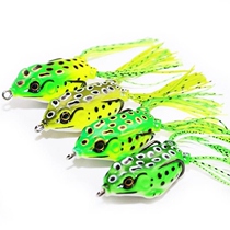 Thunderfrog black fish kill Luya bait Black Frog bait floating water Leiwa freshwater fishing gear black snakehead Bionic