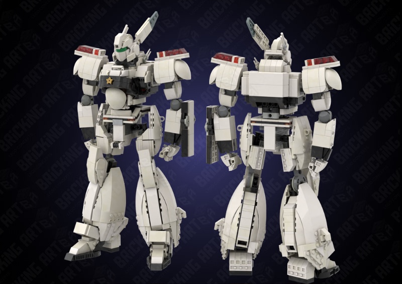 Ingram Alphonse Patrol Moc-222972 Puzzle Building Block Toy Model Birthday Gift