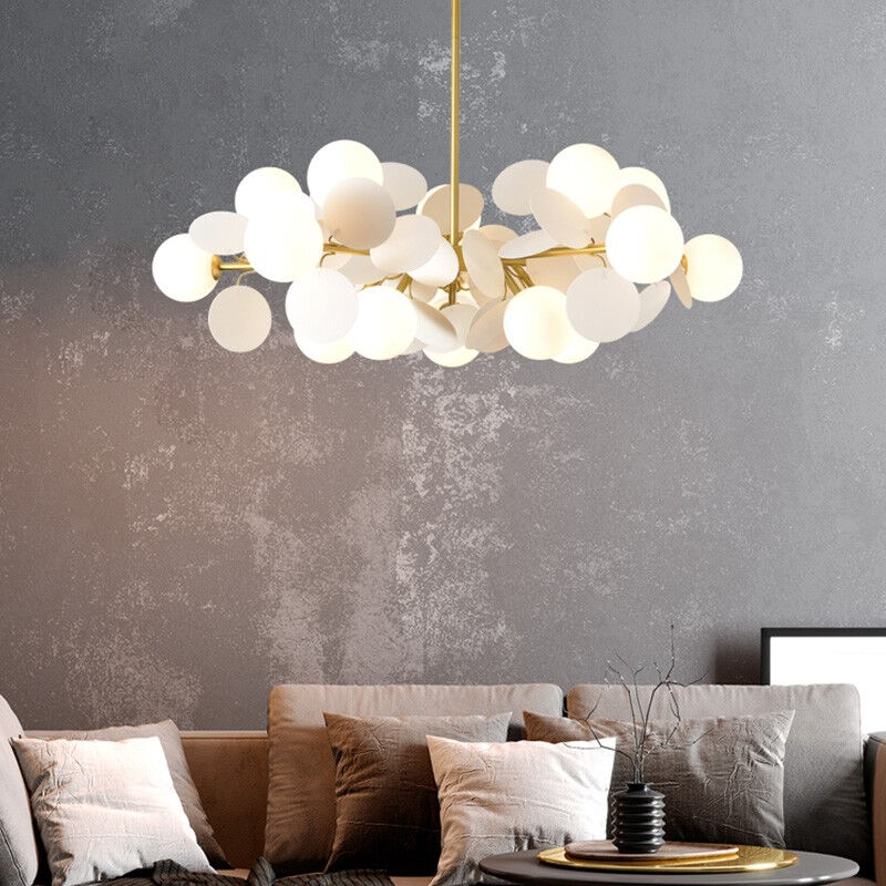 Chandelia Living room lamp net red lighting Creative children's room Bedroom lamp minimalist modern girl small room lamp Nordic lamp