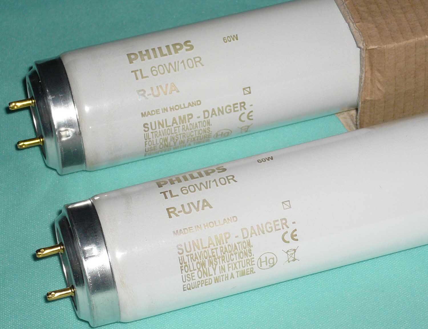 Original dress Philips TL60W 10R 60W 1200mm flexographic sunscreen lamp ultraviolet light tube