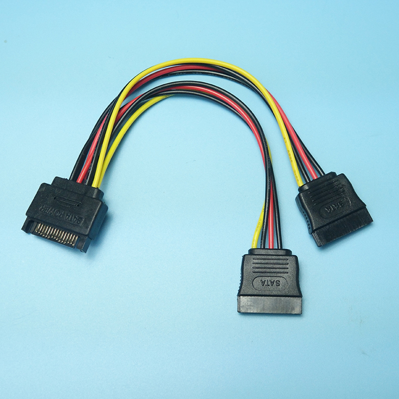 sata power cord 10% II sata 10% two hard disc data line sata 10% 2 power cord 20cm