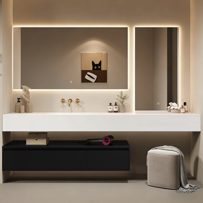 Millennium Boat Bathroom Cabinet Vanity Unit Integrated Cabinet Combination Bathroom Sink Washbasin Handwashing Basin Dressing Table Millennium Boat Bathroom Cabinet Vanity Unit Integrated Cabinet Combination Bathroom Sink Washbasin Handwashing Basin Dressing Table